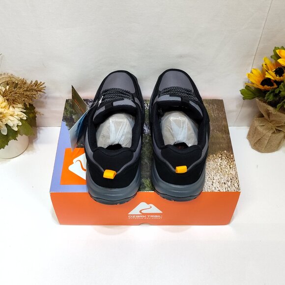 Ozark Trail Waterproof Hikers Low-Top Men's 9.5 Leather Upper Outdoor Trail NIB - Picture 6 of 11